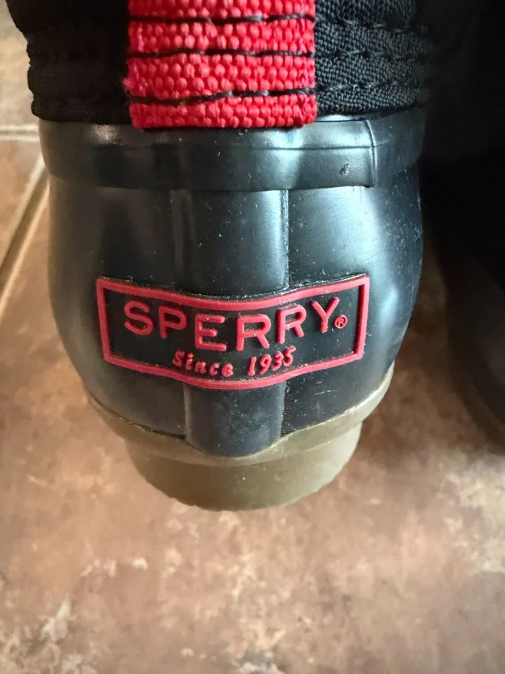 Sperry Saltwater Nylon Boots Men's - Size 7